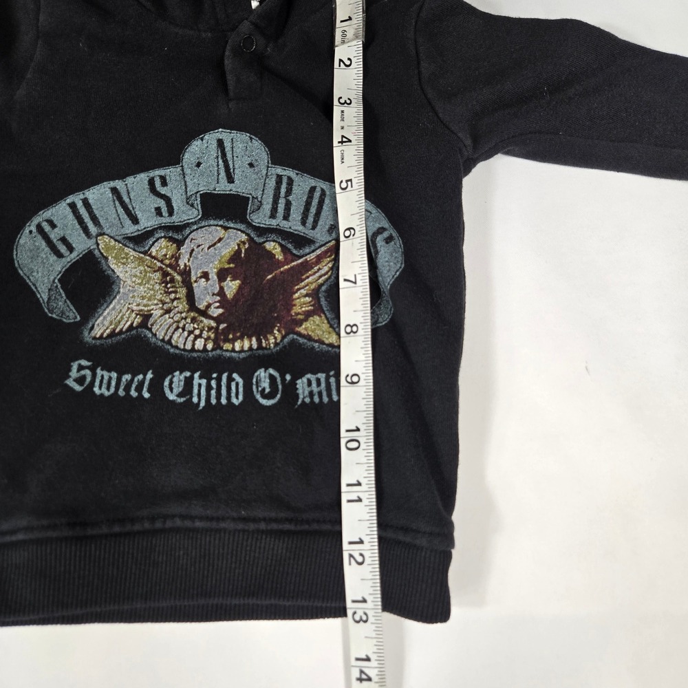 Guns N Roses Toddler Hoodie 18M Sweet Child O'‎ Mine Black Band Licensed - Picture 8 of 9